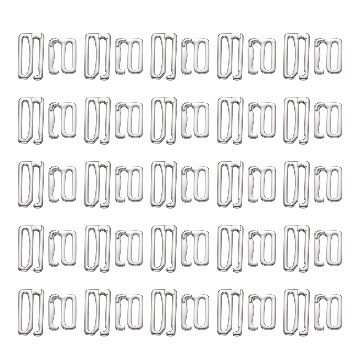 50pcs Bra Buckle Underwear Button 19mm 25 5mm Diameter Non Slip Adjustable Regulator Silver Women Accessories Sewing
50pcs Bra Buckle Underwear Button 19mm 25 5mm Diameter Non Slip Adjustable Regulator Silver Women Accessories Sewing