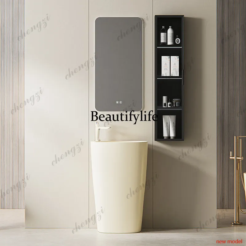 Column basin Hotel engineering bathroom Column type wash basin Small apartment floor washbasin
Column basin Hotel engineering bathroom Column type wash basin Small apartment floor washbasin