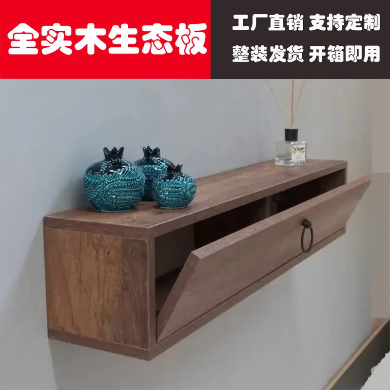 Nordic wall-mounted suspended solid wood hanging cabinet simple suspended entrance kitchen bathroom wall cabinet suspended stora
Nordic wall-mounted suspended solid wood hanging cabinet simple suspended entrance kitchen bathroom wall cabinet suspended stora