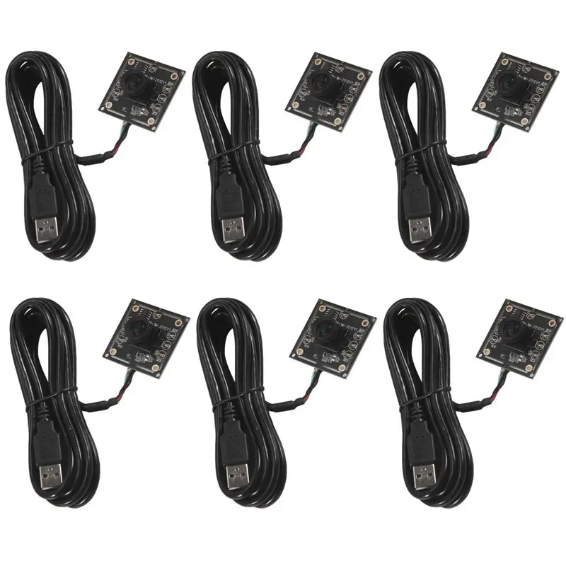 A09G-6Pcs 100 Degree Camera Module 1MP OV9732 1280X720 USB Free Driver Manual Focus, With 2 Meter Cable For Winxp/7/8/10
A09G-6Pcs 100 Degree Camera Module 1MP OV9732 1280X720 USB Free Driver Manual Focus, With 2 Meter Cable For Winxp/7/8/10