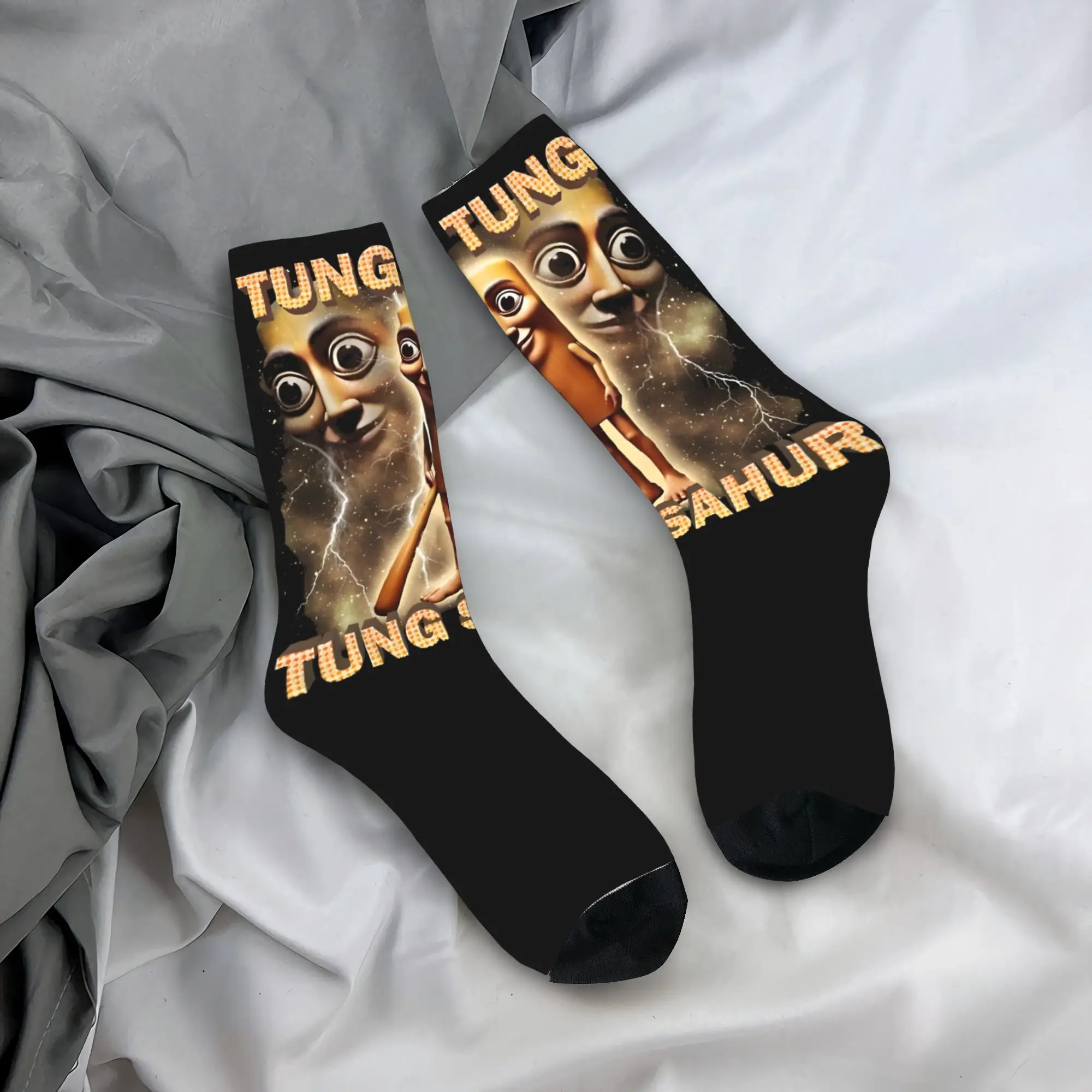 Tung Tung Tung Sahur - Italian Brainrot Meme Socks for Women Men Breathable Cute Long Socks Non-slip
Tung Tung Tung Sahur - Italian Brainrot Meme Socks for Women Men Breathable Cute Long Socks Non-slip