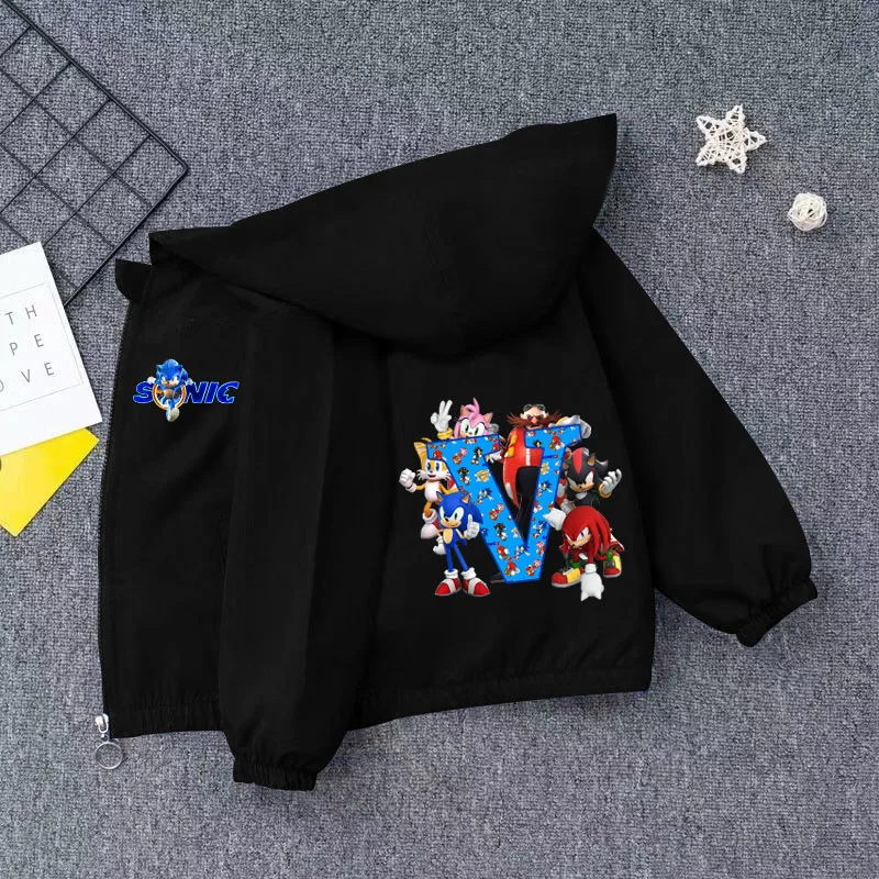 Kids Autumn Thin Jacket Sonics Boy Cartoon Zippered Hoodies Anime Printed Cardigan For Children Casual Cute Hooded Jackets 2025
Kids Autumn Thin Jacket Sonics Boy Cartoon Zippered Hoodies Anime Printed Cardigan For Children Casual Cute Hooded Jackets 2025