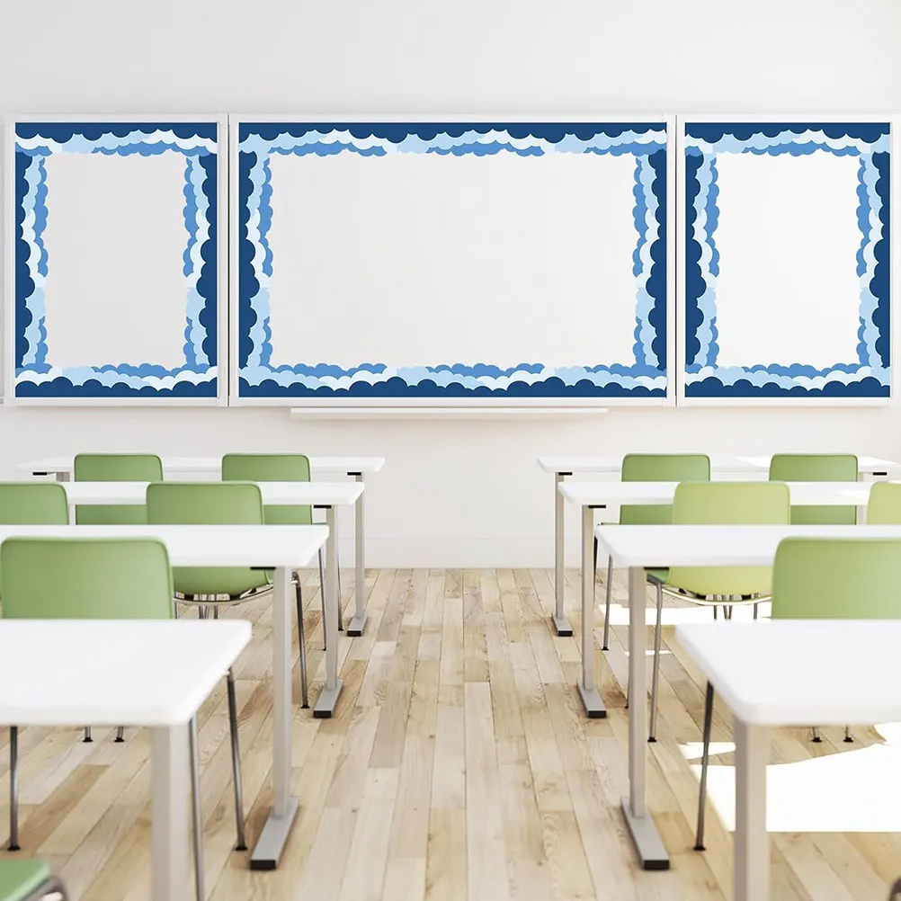 Cloud Border Sticker Blackboard Decal Bulletin Decorations Small Borders Trim Coated Paper Stickers for Child
Cloud Border Sticker Blackboard Decal Bulletin Decorations Small Borders Trim Coated Paper Stickers for Child