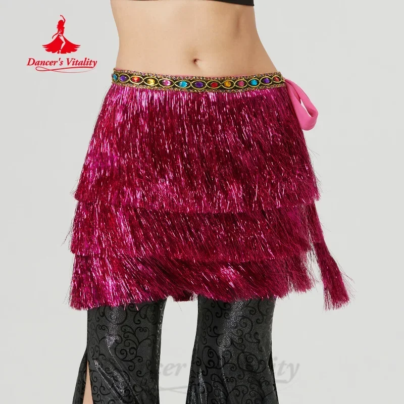 BellyDance Performance Belt for Women Colour Rhinestone Tassel Hip Scarf Adult Oriental Dance Professional Training Clothing
BellyDance Performance Belt for Women Colour Rhinestone Tassel Hip Scarf Adult Oriental Dance Professional Training Clothing