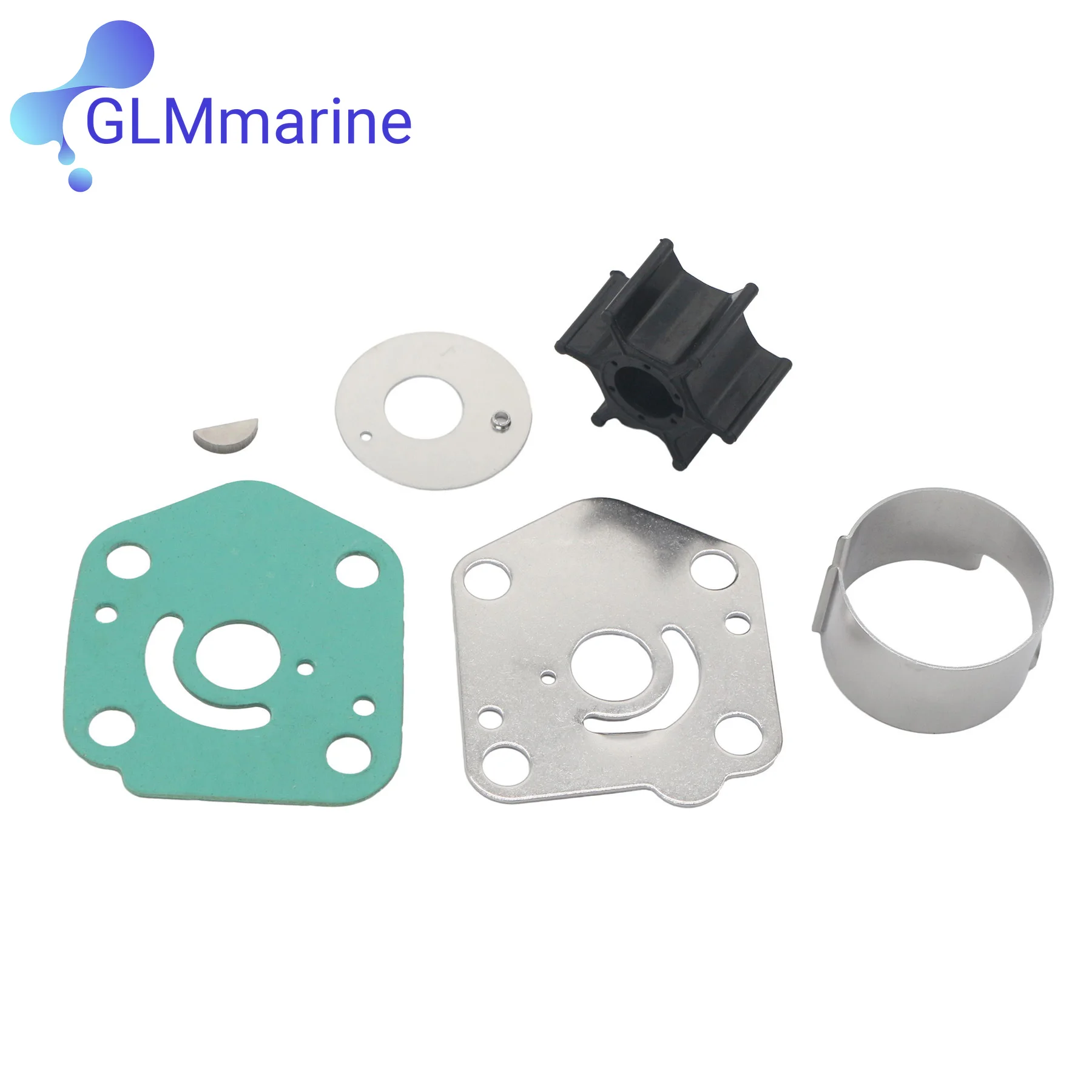 For Suzuki Marine 17400-93911 Water Pump Impeller Repair Kit DT 9.9 15 HP DF 8 9.9 15 HP Outboard Motors Replacement 17400-93912
For Suzuki Marine 17400-93911 Water Pump Impeller Repair Kit DT 9.9 15 HP DF 8 9.9 15 HP Outboard Motors Replacement 17400-93912