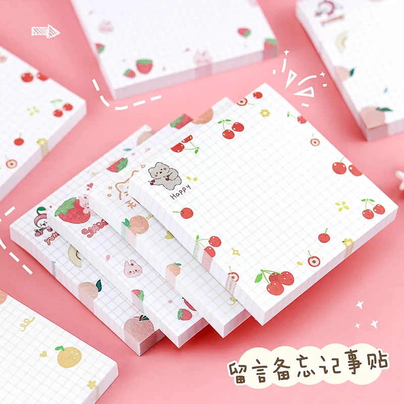 80 Sheets Per Pack Fruit Sticky Note ToDo List Record Journal Decorative Memo Practical Stationery Sticker Student Gift Prizes
80 Sheets Per Pack Fruit Sticky Note ToDo List Record Journal Decorative Memo Practical Stationery Sticker Student Gift Prizes