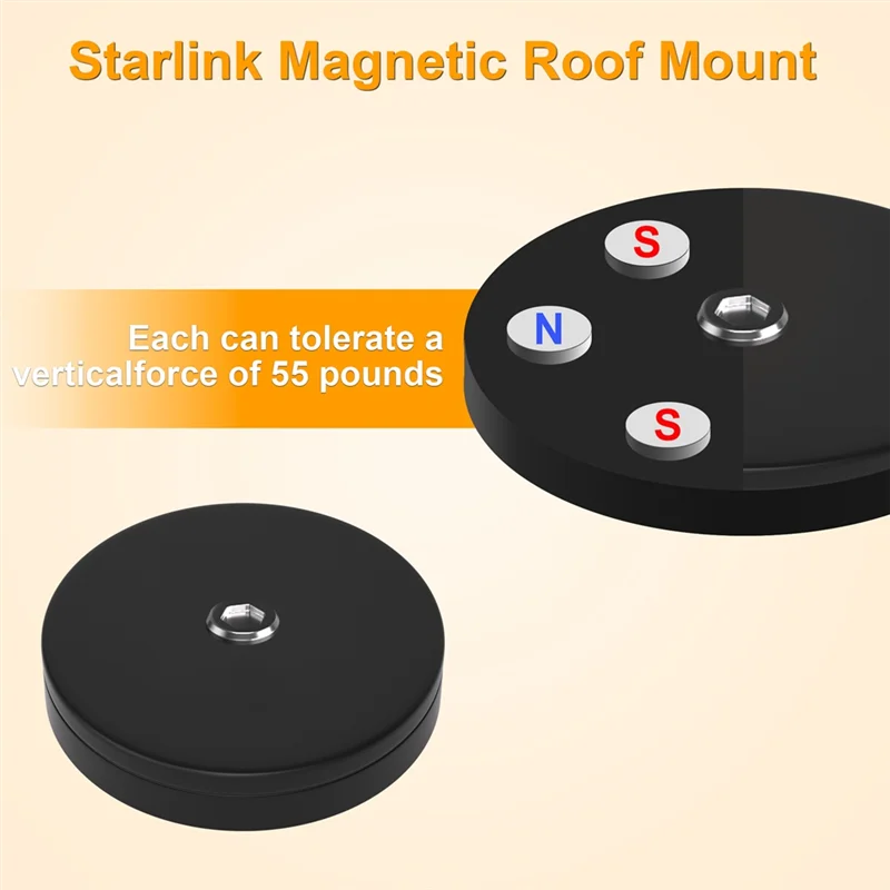 【Must-Haves】For Starlink Mini Magnetic Roof Mounting Bracket, Magnetic Base Bracket, Power Tool Accessories For Starlink Mini 
【Must-Haves】For Starlink Mini Magnetic Roof Mounting Bracket, Magnetic Base Bracket, Power Tool Accessories For Starlink Mini