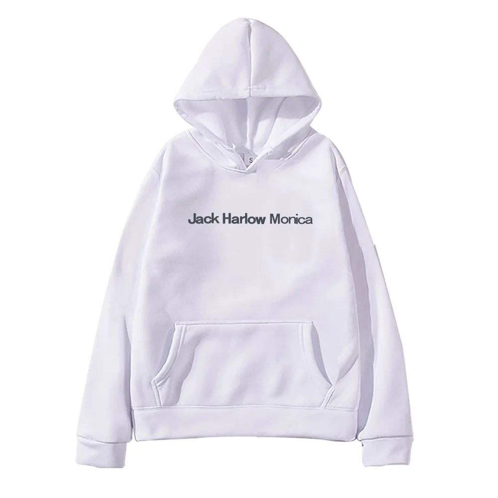 Jack Harlow Monica Logo Pullover Hoodie Women Men Casual High Street Sweatshirts Autumn Winter Long Sleeve Clothing Oversized Op
Jack Harlow Monica Logo Pullover Hoodie Women Men Casual High Street Sweatshirts Autumn Winter Long Sleeve Clothing Oversized Op