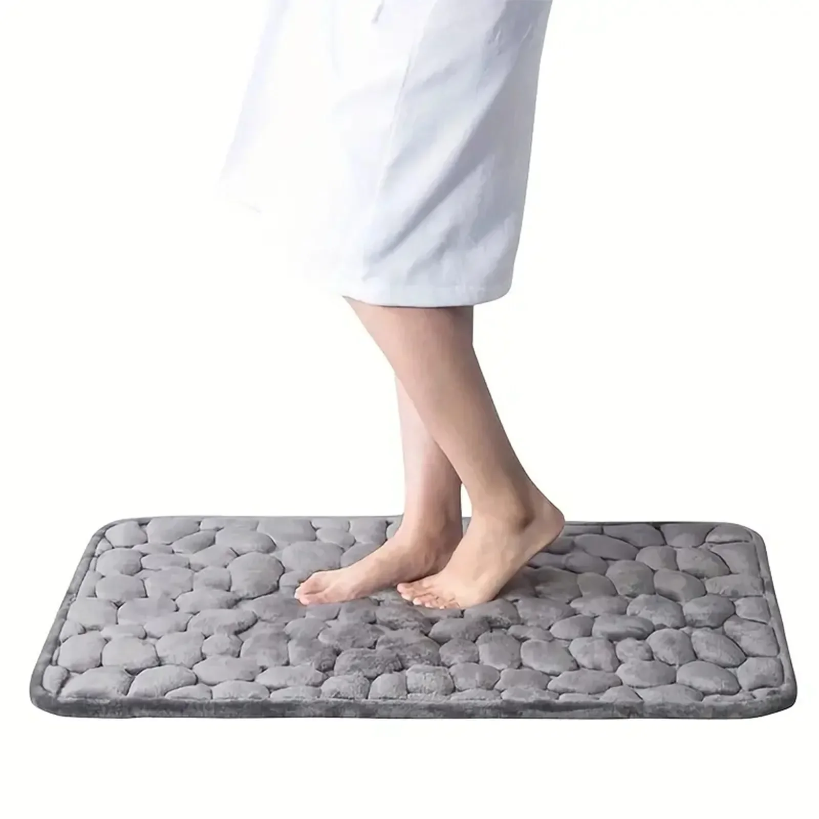 Non Slip Bathroom Mat Bath Mats Absorbent Doormat Carpet Cobblestone Embossed Door Floor Mats Machine Washable Quick Drying Mat
Non Slip Bathroom Mat Bath Mats Absorbent Doormat Carpet Cobblestone Embossed Door Floor Mats Machine Washable Quick Drying Mat