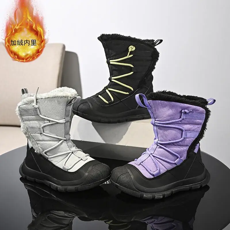 Популярная повседневная обувь Kawaii Y2K, модная детская обувь, оптовая продажа, детские зимние ботинки, новые зимние новые толстые теплые хлопковые сапоги на флисовой подкладке, высокие
Популярная повседневная обувь Kawaii Y2K, модная детская обувь, оптовая продажа, детские зимние ботинки, новые зимние новые толстые теплые хлопковые сапоги на флисовой подкладке, высокие