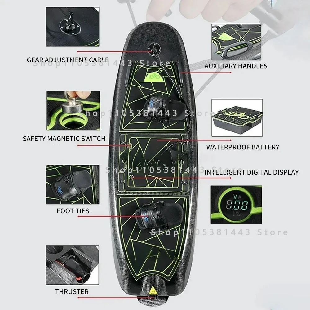 Jet Surfboard Adult Water Sports Carbon Fiber Electric Surfboard 50KM/H Fast Speed Electric Jet Board
Jet Surfboard Adult Water Sports Carbon Fiber Electric Surfboard 50KM/H Fast Speed Electric Jet Board