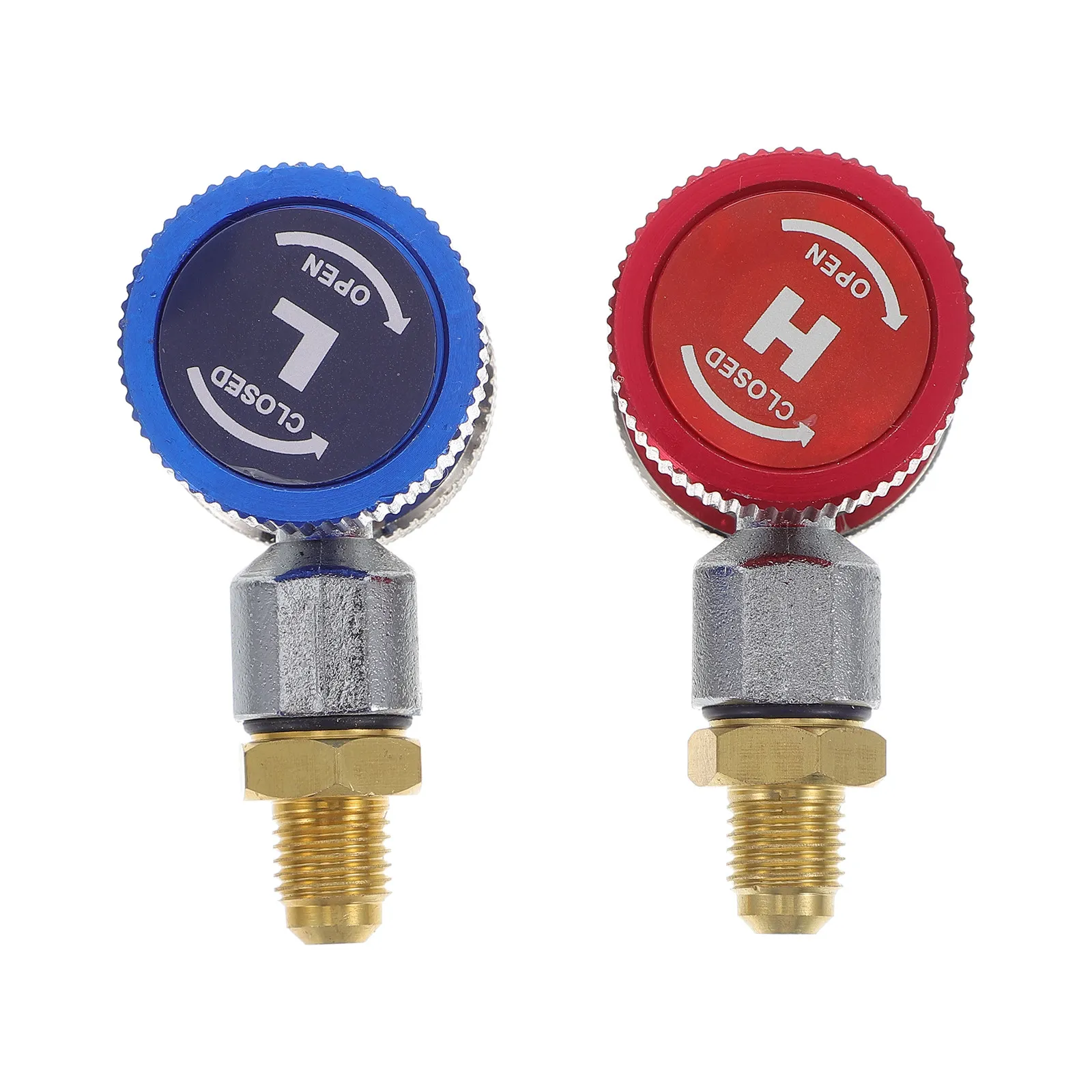 2Nd Generation Connector R134A Coupler Adapter Quick Coupler R134A Quick Connector Adapter High Low Side 1/4\
2Nd Generation Connector R134A Coupler Adapter Quick Coupler R134A Quick Connector Adapter High Low Side 1/4\