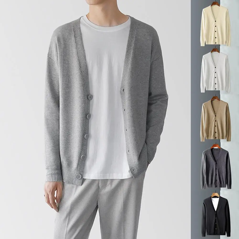 Chic Male Casual Sweater Coat Comfortable Men Cardigan Buttons Closure Male Cardigan Sweater Male Clothes
Chic Male Casual Sweater Coat Comfortable Men Cardigan Buttons Closure Male Cardigan Sweater Male Clothes