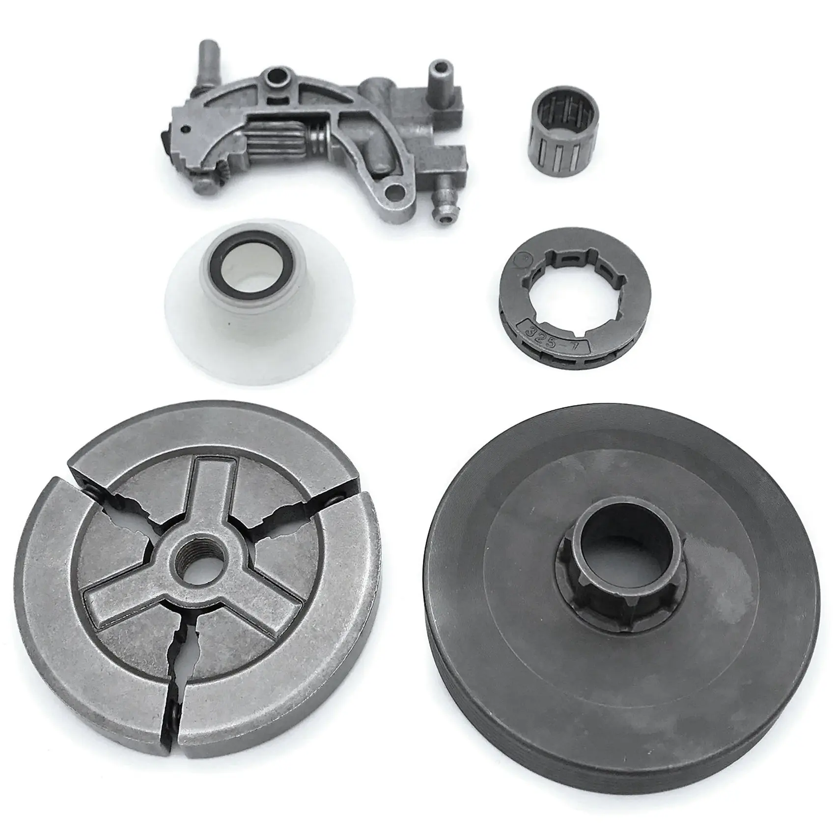 AB13-2X Clutch Sprocket Rim Drum For Chinese 4500 5200 5800 45Cc 52Cc 58Cc Oil Pump Worm Gear Bearing Kit Chainsaw
AB13-2X Clutch Sprocket Rim Drum For Chinese 4500 5200 5800 45Cc 52Cc 58Cc Oil Pump Worm Gear Bearing Kit Chainsaw