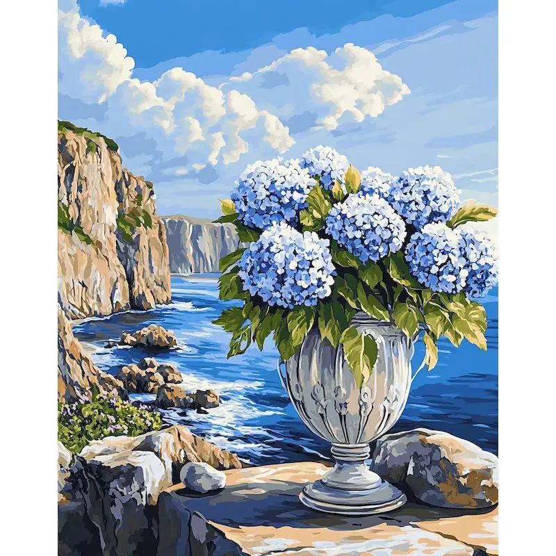 RUOPOTY Frame Diy Painting By Numbers Handpainted Flowers Paint With Numbers Handmade Diy Crafts For Home Decors 
RUOPOTY Frame Diy Painting By Numbers Handpainted Flowers Paint With Numbers Handmade Diy Crafts For Home Decors