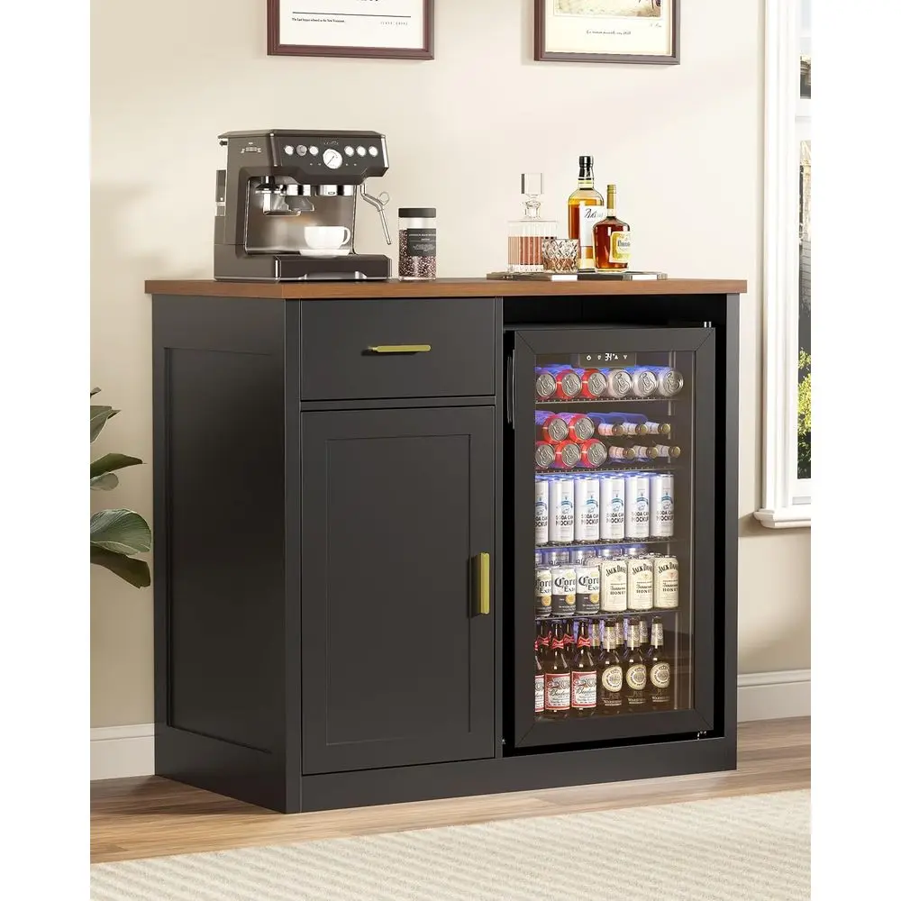 Coee Bar Cabinet with ridge (Included), ern Bar Cabinet with Storage, Wine & Liquor Bar Cabinet with Der and Adjustable Shel, Bu
Coee Bar Cabinet with ridge (Included), ern Bar Cabinet with Storage, Wine & Liquor Bar Cabinet with Der and Adjustable Shel, Bu