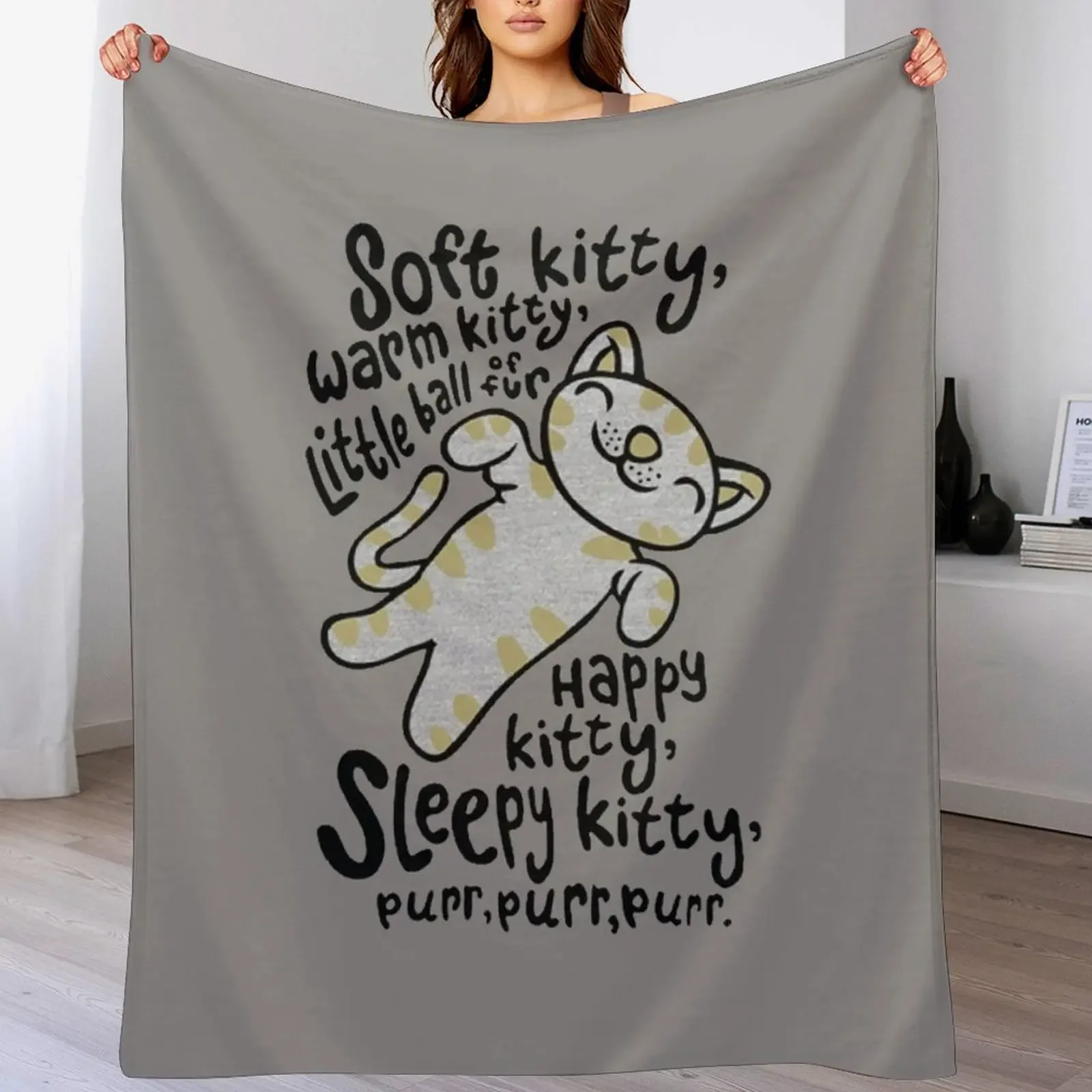 Soft Kitty Throw Blanket Multi Purpose Soft Warm Blanket for Home Travel
Soft Kitty Throw Blanket Multi Purpose Soft Warm Blanket for Home Travel