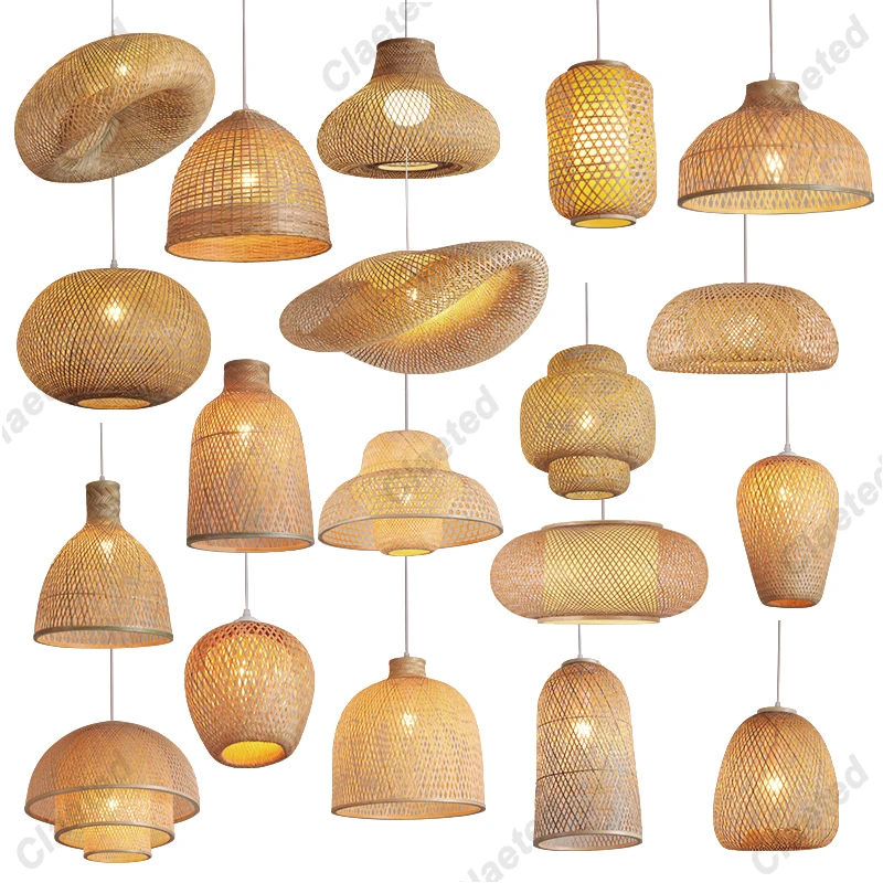 Hot Sale Bamboo Pendant Lamp Restaurant Bamboo Vine Lampshade Chandeliers Pendant Lights HandmadeNatural Rattan Wicker E27 LED
Hot Sale Bamboo Pendant Lamp Restaurant Bamboo Vine Lampshade Chandeliers Pendant Lights HandmadeNatural Rattan Wicker E27 LED