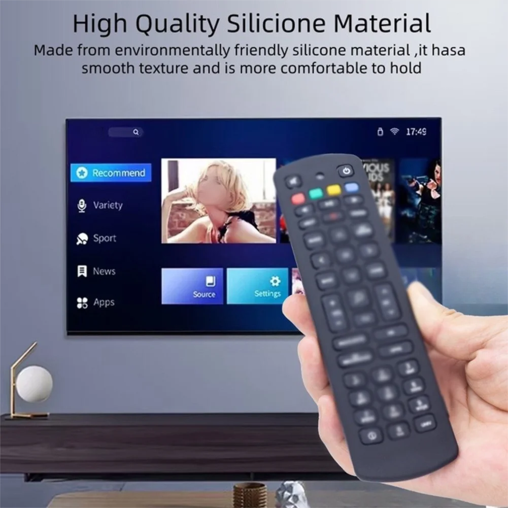 1pc Silicone Case For JIO FIBER TV Remote Control Tailored Lightweight Shockproof Protection Cover Replac Eaccessories
1pc Silicone Case For JIO FIBER TV Remote Control Tailored Lightweight Shockproof Protection Cover Replac Eaccessories