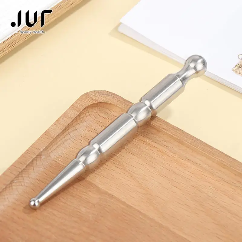 Stainless Steel Manual Acupuncture Pen Trigger Point Massager Deep Tissue Massage Tool For Body Meridian Pain Relief
Stainless Steel Manual Acupuncture Pen Trigger Point Massager Deep Tissue Massage Tool For Body Meridian Pain Relief