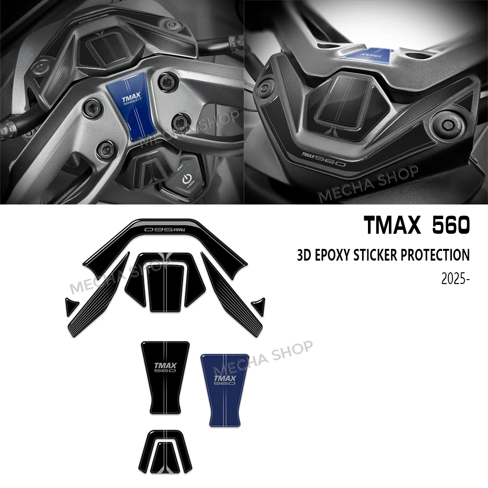 Center Handlebar Sticker For tmax560 2025 2026 Motorcycle Accessories 3D Resin Sticker Protection Kit
Center Handlebar Sticker For tmax560 2025 2026 Motorcycle Accessories 3D Resin Sticker Protection Kit