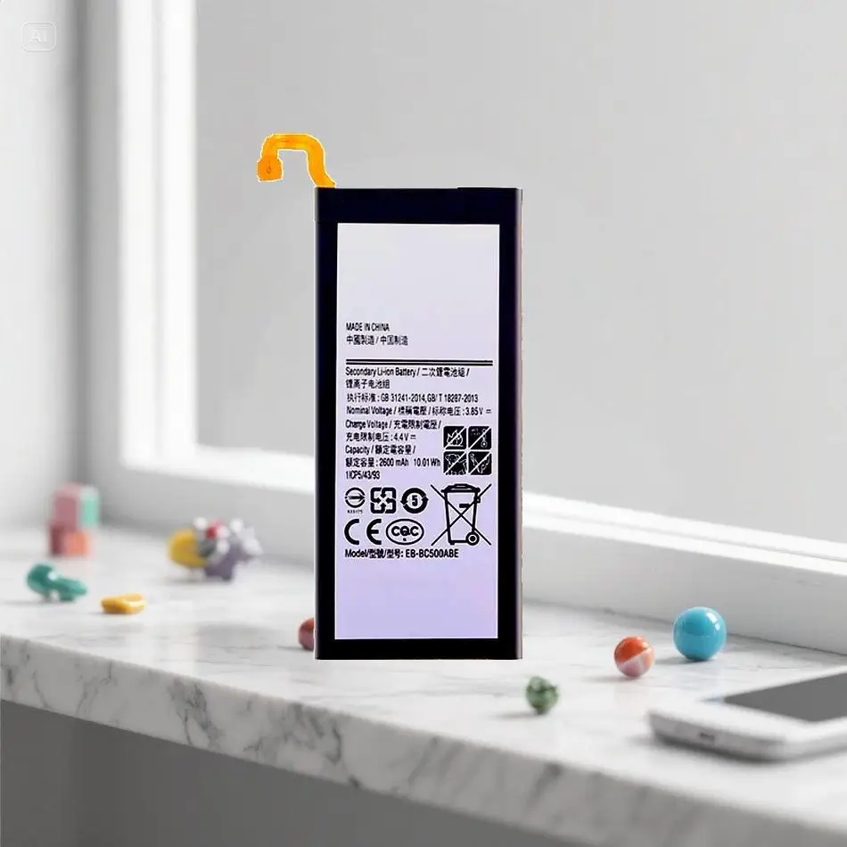 For Samsung Galaxy C5 SM-C5000 EB-BC500ABE Premium Replacement Mobile Phone Battery High Compatibility 2600Mah
For Samsung Galaxy C5 SM-C5000 EB-BC500ABE Premium Replacement Mobile Phone Battery High Compatibility 2600Mah