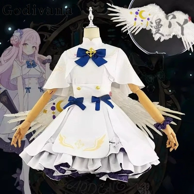 Fashion Dress Full Set of Women Bow Collar Street Animation Cosplay Dress Female Two Dimensional Game Party Dress Suits
Fashion Dress Full Set of Women Bow Collar Street Animation Cosplay Dress Female Two Dimensional Game Party Dress Suits