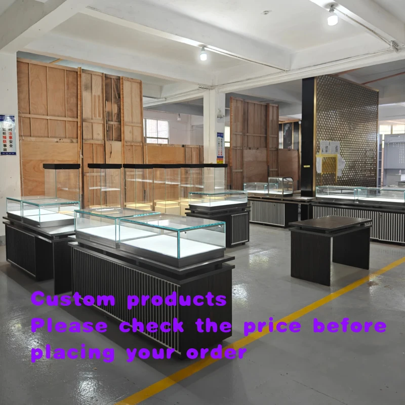custom.Modern Jewelry Display Showcase Counter Glass Cabinet LED Lighting Custom Jewellery Shop Stainless Steel Factory Display
custom.Modern Jewelry Display Showcase Counter Glass Cabinet LED Lighting Custom Jewellery Shop Stainless Steel Factory Display