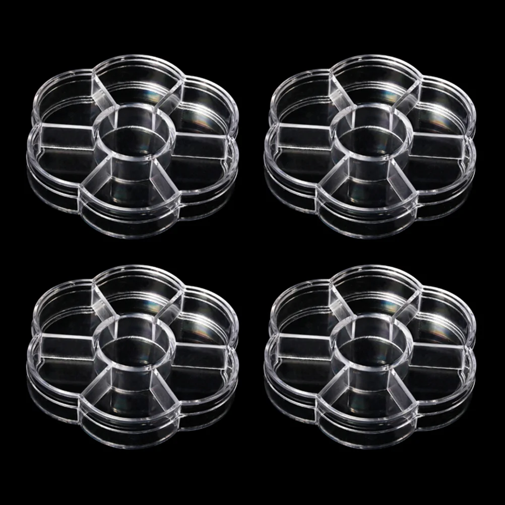 4 PCS 8 Grids Transparent Plastic Jewel Case Round Jewelry Storage Box Container plastic jewelry organizer box
4 PCS 8 Grids Transparent Plastic Jewel Case Round Jewelry Storage Box Container plastic jewelry organizer box