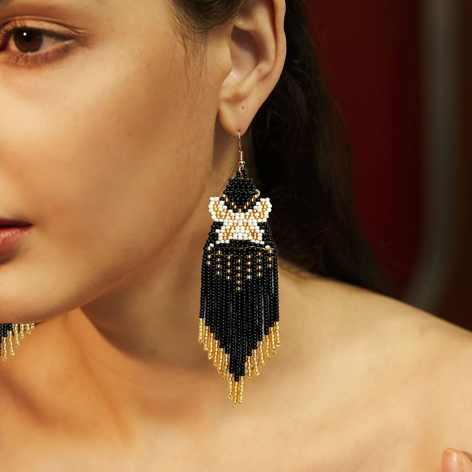 Серьги из рисовых бусин, кисточка, дизайн бабочки, оригинальность, ручное вязание, богемный сплав, модные женские простые серьги из бисера
Серьги из рисовых бусин, кисточка, дизайн бабочки, оригинальность, ручное вязание, богемный сплав, модные женские простые серьги из бисера