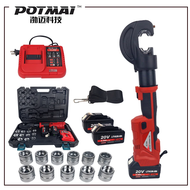 PZ-400 Portable Hydraulic Tools Battery Crimping Tool
PZ-400 Portable Hydraulic Tools Battery Crimping Tool