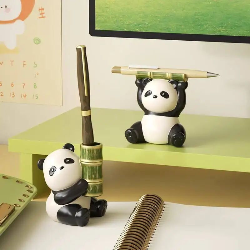 Chinese Style Panda Souvenirs Gift Creative Resin Pen Holder Pen Rest Teacher's Day Gift Pen Container
Chinese Style Panda Souvenirs Gift Creative Resin Pen Holder Pen Rest Teacher's Day Gift Pen Container