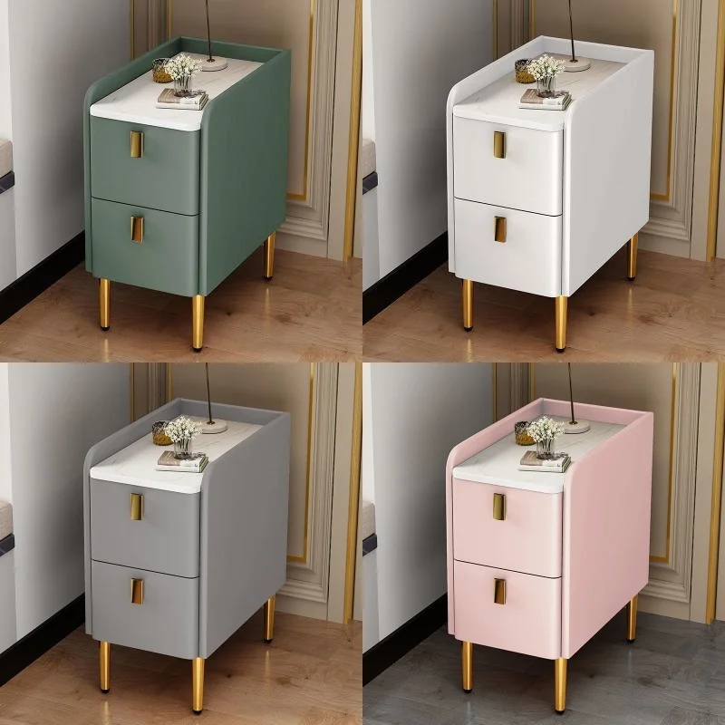 Modern Style Faux Leather Bedside Table Solid Wood Mini Nightstand with 2 Drawers Side Storage Cabinet for Bedroom
Modern Style Faux Leather Bedside Table Solid Wood Mini Nightstand with 2 Drawers Side Storage Cabinet for Bedroom