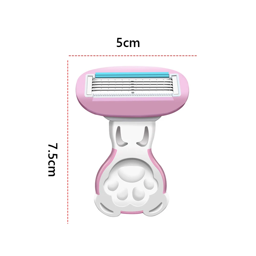 Women Portable Shaver Replaceable Cutter Head Trimmer Hair Shaver 5 Blades Razor Face/ Leg/ Armpit/ Bikini Beauty Hair Removal
Women Portable Shaver Replaceable Cutter Head Trimmer Hair Shaver 5 Blades Razor Face/ Leg/ Armpit/ Bikini Beauty Hair Removal