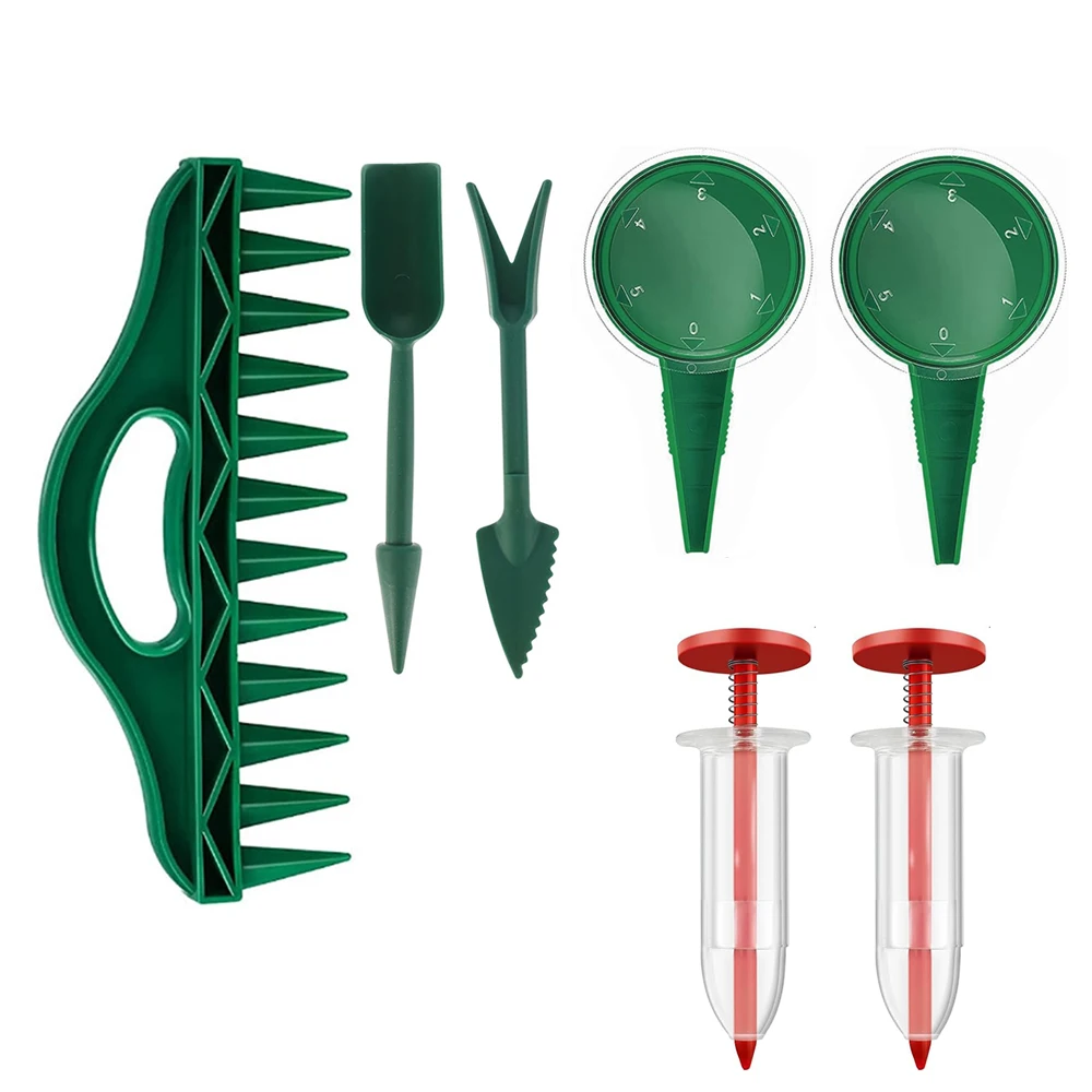 7pcs set Durable Plastic Hand Dibbler Garden Seeder Tool, 12-Hole Fast Seeding, Waterproof Planting Aid for Efficient Gardening
7pcs set Durable Plastic Hand Dibbler Garden Seeder Tool, 12-Hole Fast Seeding, Waterproof Planting Aid for Efficient Gardening