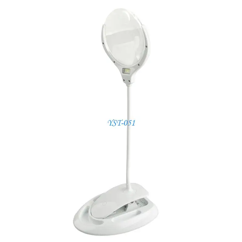 E15A Multifunction 2-in-1 Reading Magnifier Light 3X 8X Illuminated Desk Table with Base Stand Clamp for Crafting DIY Hobbies
E15A Multifunction 2-in-1 Reading Magnifier Light 3X 8X Illuminated Desk Table with Base Stand Clamp for Crafting DIY Hobbies
