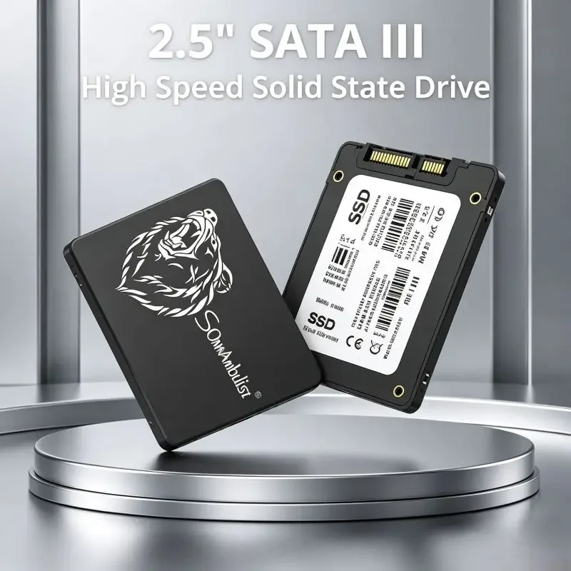 SomnAmbulist Premium 2.5 Inch SATA3 Solid State Drive Multi Options For Mainstream Notebook Desktop Computer Upgrade
SomnAmbulist Premium 2.5 Inch SATA3 Solid State Drive Multi Options For Mainstream Notebook Desktop Computer Upgrade