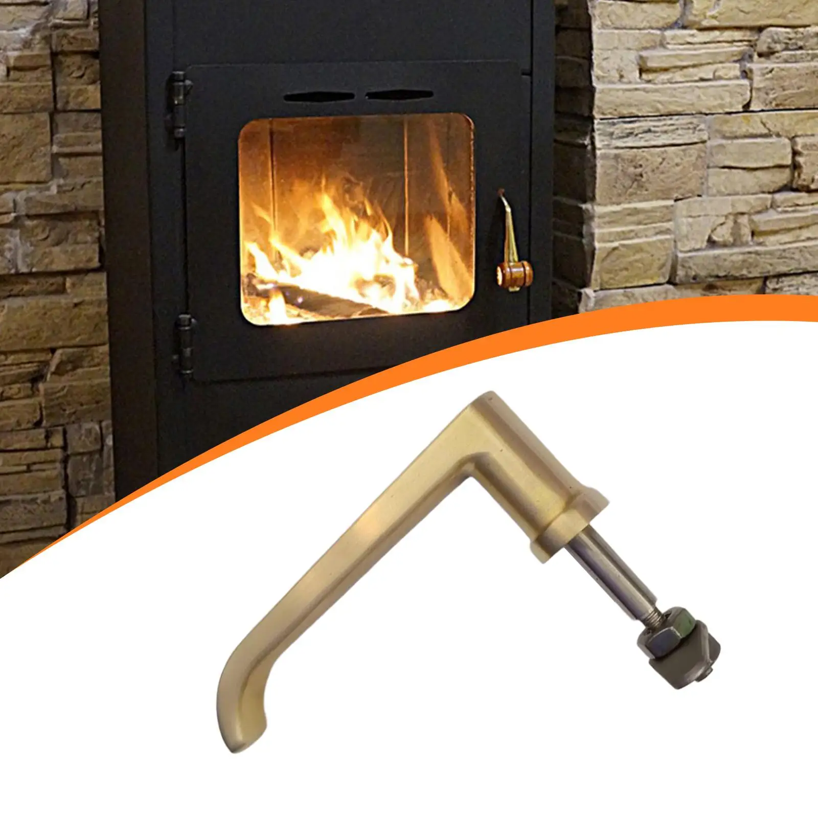 Сменная дверная ручка камина, 14 см, бытовая, прочная дверная ручка для дровяной печи из нержавеющей стали, крепление для плиты
Сменная дверная ручка камина, 14 см, бытовая, прочная дверная ручка для дровяной печи из нержавеющей стали, крепление для плиты