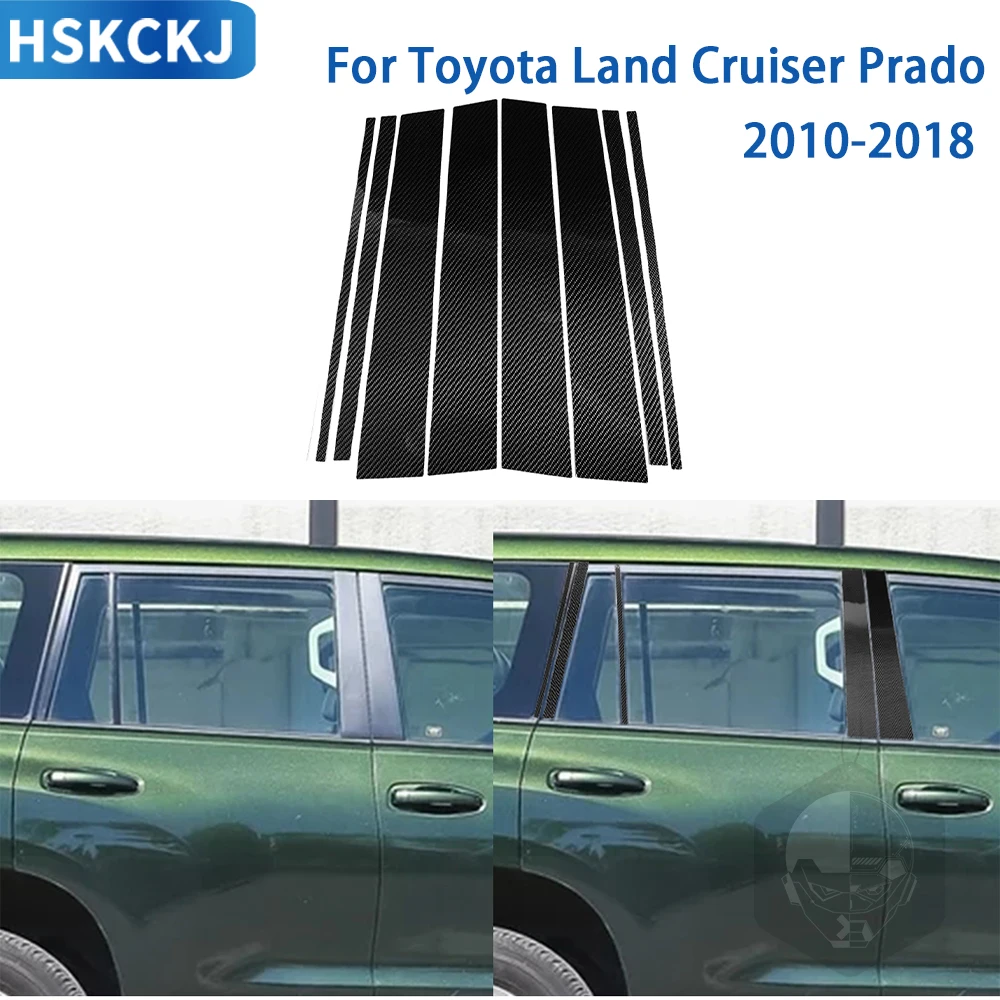For Toyota Land Cruiser Prado FJ 2010-2018 Accessories Interior Doorpost Cover Trim Sticker Car Styling Modification
For Toyota Land Cruiser Prado FJ 2010-2018 Accessories Interior Doorpost Cover Trim Sticker Car Styling Modification