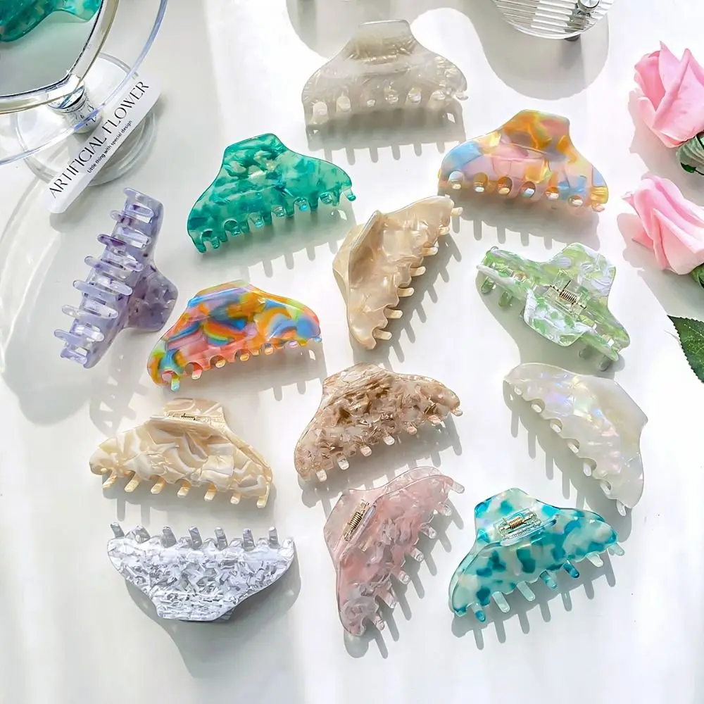 Solid Color Fresh Acetate Hair Claw Leopard Printing Hair Clip Printing Shark Clip Shark Clip Headwear Tortoiseshell Hair Claw
Solid Color Fresh Acetate Hair Claw Leopard Printing Hair Clip Printing Shark Clip Shark Clip Headwear Tortoiseshell Hair Claw