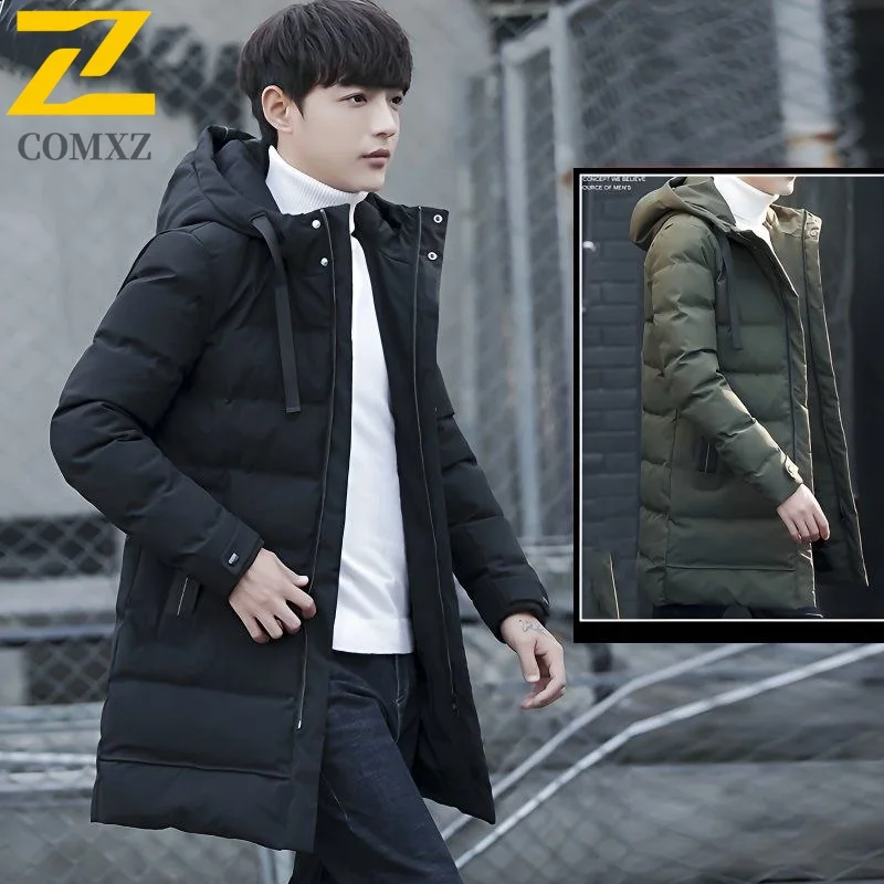 Men's Parka Coat 2025 Trendy Winter Warm Hooded Hiking Travel Bread Jacket Snowproof Thickened Outdoor Windproof Padding Coat
Men's Parka Coat 2025 Trendy Winter Warm Hooded Hiking Travel Bread Jacket Snowproof Thickened Outdoor Windproof Padding Coat