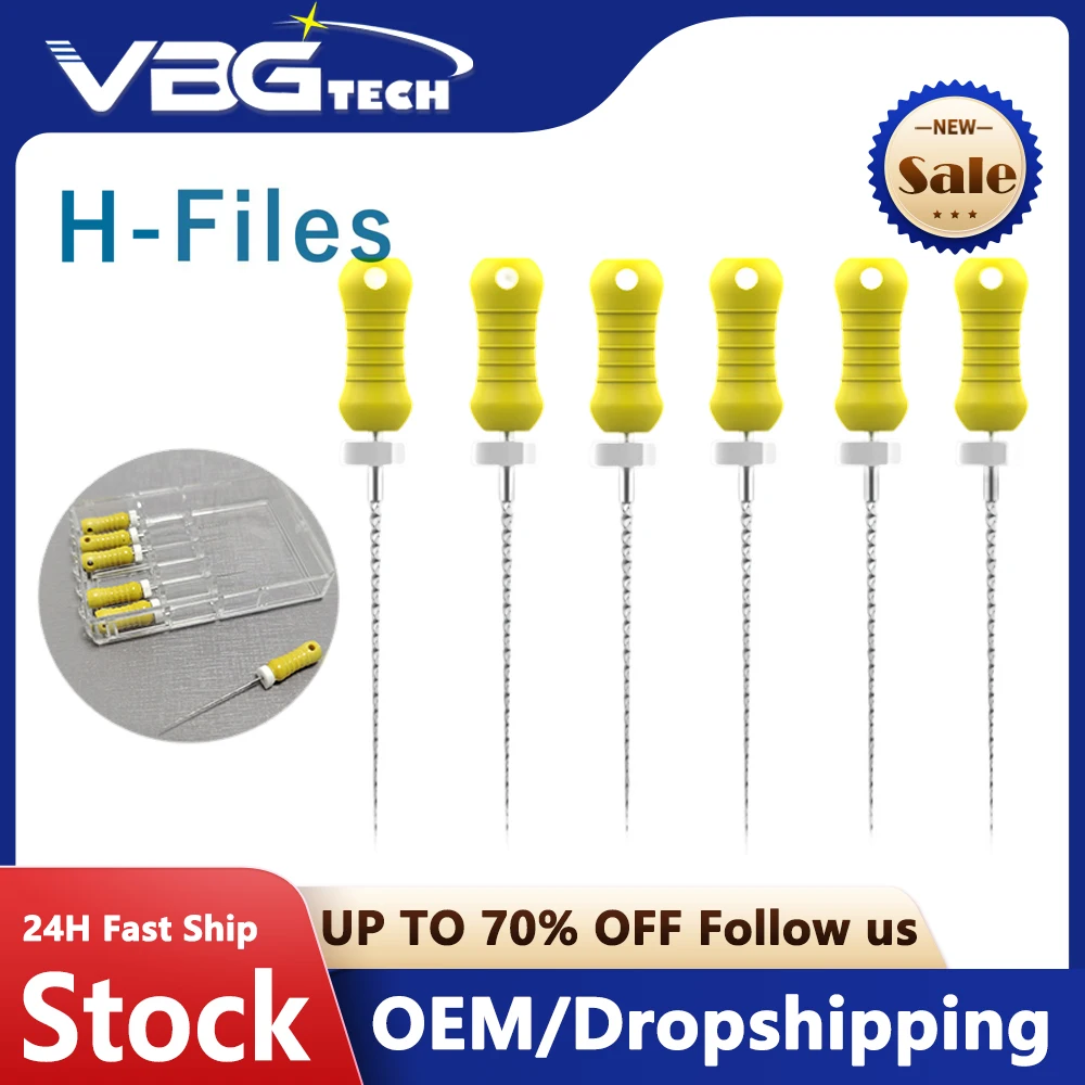 Dental Stainless Steel Hand Use Files Endodontic Instruments Root Canal File 6Pcs/Pack H-File K-File REAMERS 21/25mm #15-40
Dental Stainless Steel Hand Use Files Endodontic Instruments Root Canal File 6Pcs/Pack H-File K-File REAMERS 21/25mm #15-40