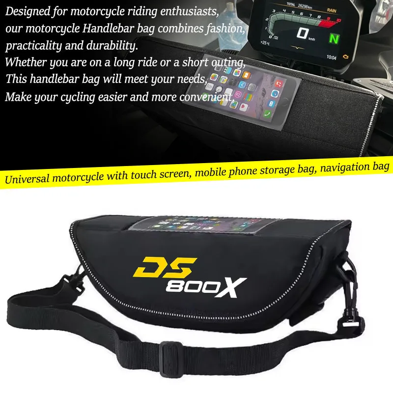 For Voge DS800X Rally ds 800x rally Motorcycle accessories tools bag Waterproof And Dustproof Convenient travel handlebar bag
For Voge DS800X Rally ds 800x rally Motorcycle accessories tools bag Waterproof And Dustproof Convenient travel handlebar bag