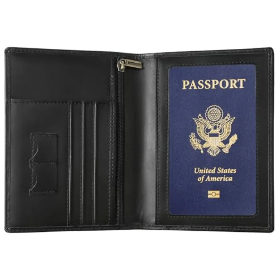 Leather Passport Cover for Men Women, RFID Passport Wallet Case Travel Passport Holder for Family
Leather Passport Cover for Men Women, RFID Passport Wallet Case Travel Passport Holder for Family