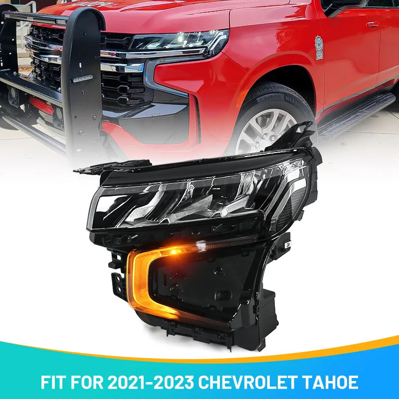 For 2021-2023 Chevy Tahoe Suburban LED Headlight w/ Halogen Signal Driver Left
For 2021-2023 Chevy Tahoe Suburban LED Headlight w/ Halogen Signal Driver Left