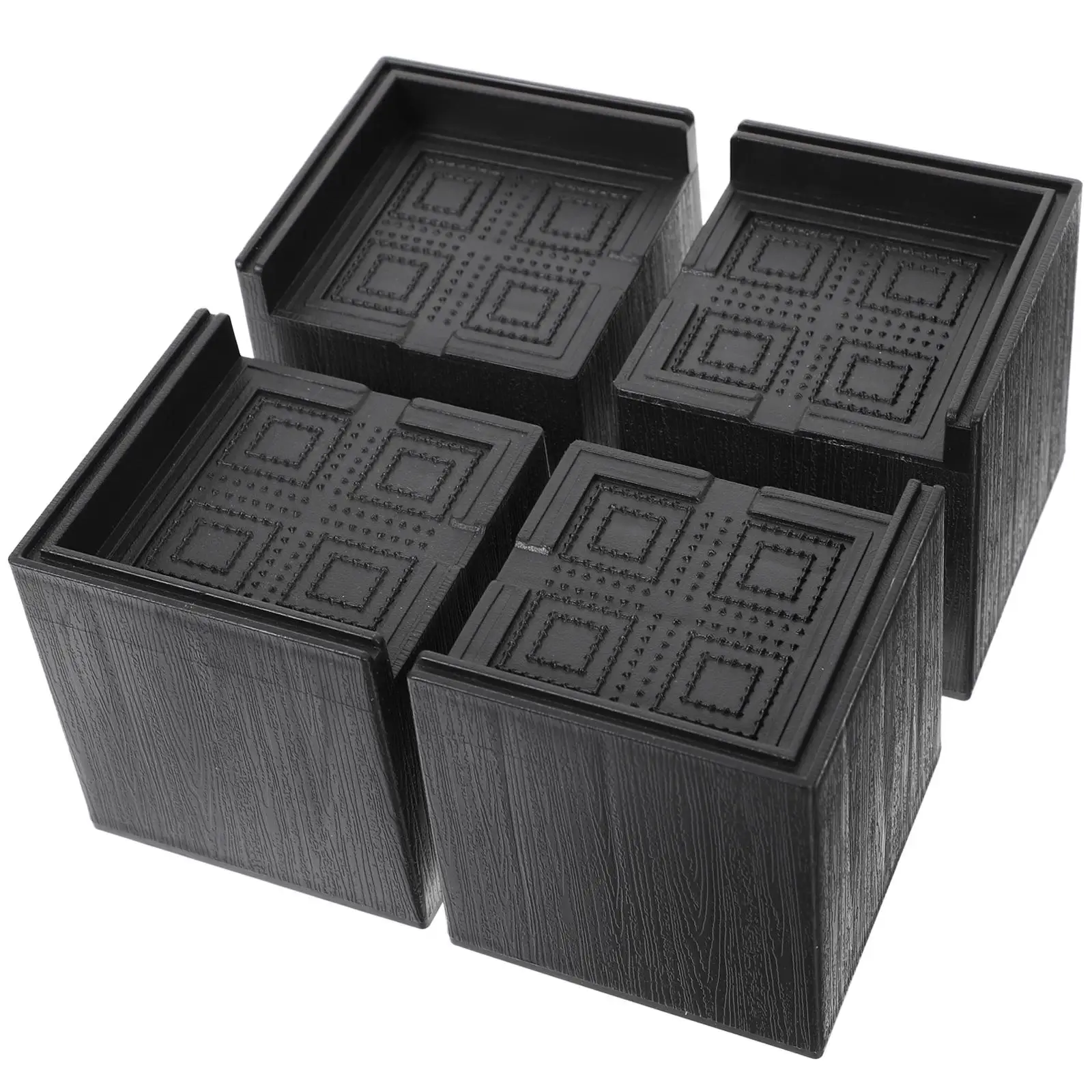 4 Pcs Utopia Bed Risers Heightening Pads Inflatable Mattress Furniture Foot Bedstead Rubber
4 Pcs Utopia Bed Risers Heightening Pads Inflatable Mattress Furniture Foot Bedstead Rubber
