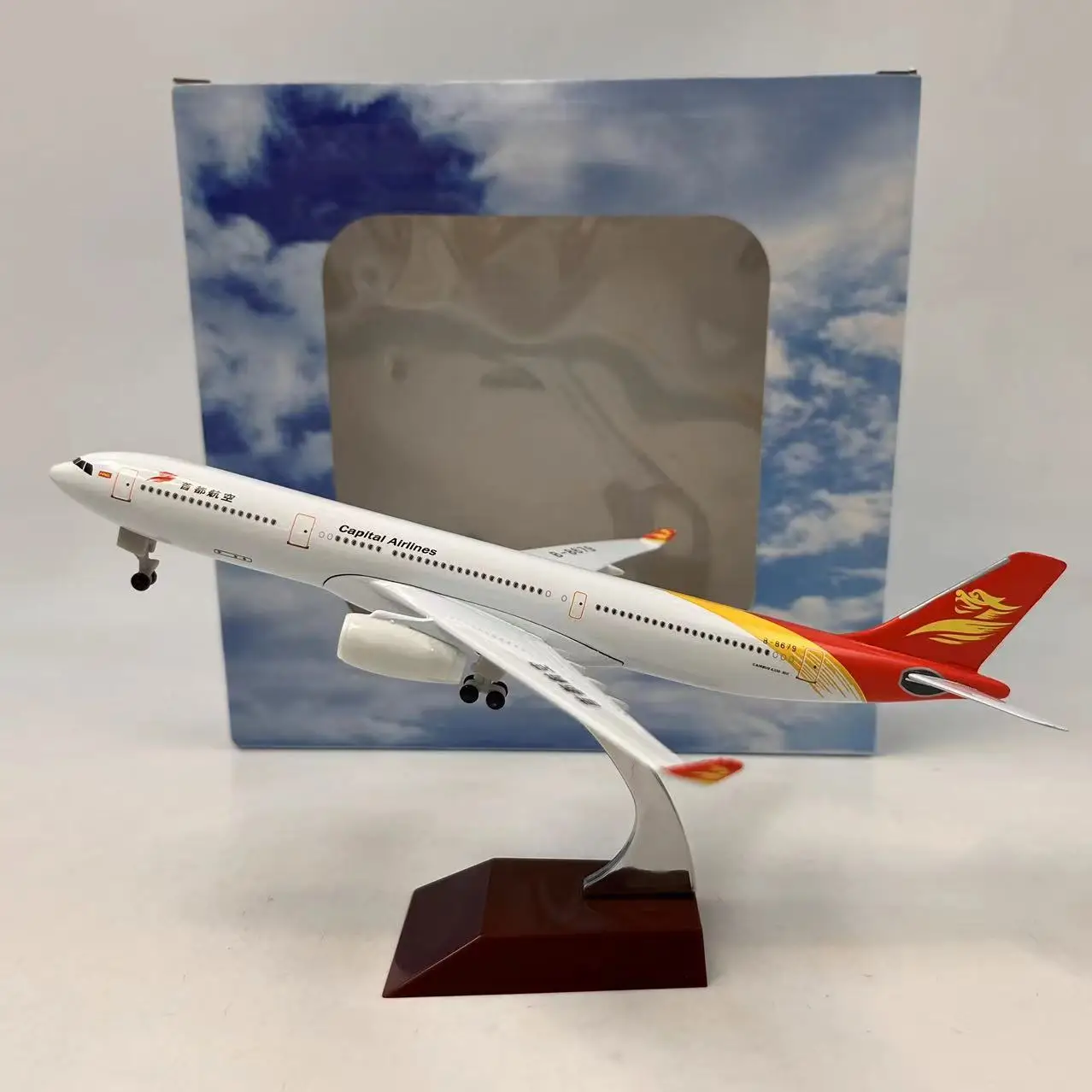20cm Diecast 1:400 Scale Capital Airlines A330 Alloy Airliner Airplane Model Collection Souvenir Display
20cm Diecast 1:400 Scale Capital Airlines A330 Alloy Airliner Airplane Model Collection Souvenir Display