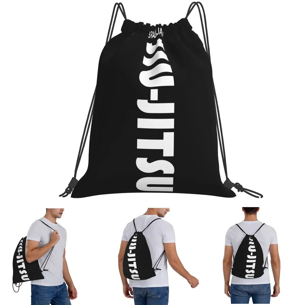 Бразильское джиу-джитсу (BJJ) Рюкзаки Модные портативные сумки на шнурке Сумка для мелочей Сумки для книг для путешествий студентов
Бразильское джиу-джитсу (BJJ) Рюкзаки Модные портативные сумки на шнурке Сумка для мелочей Сумки для книг для путешествий студентов