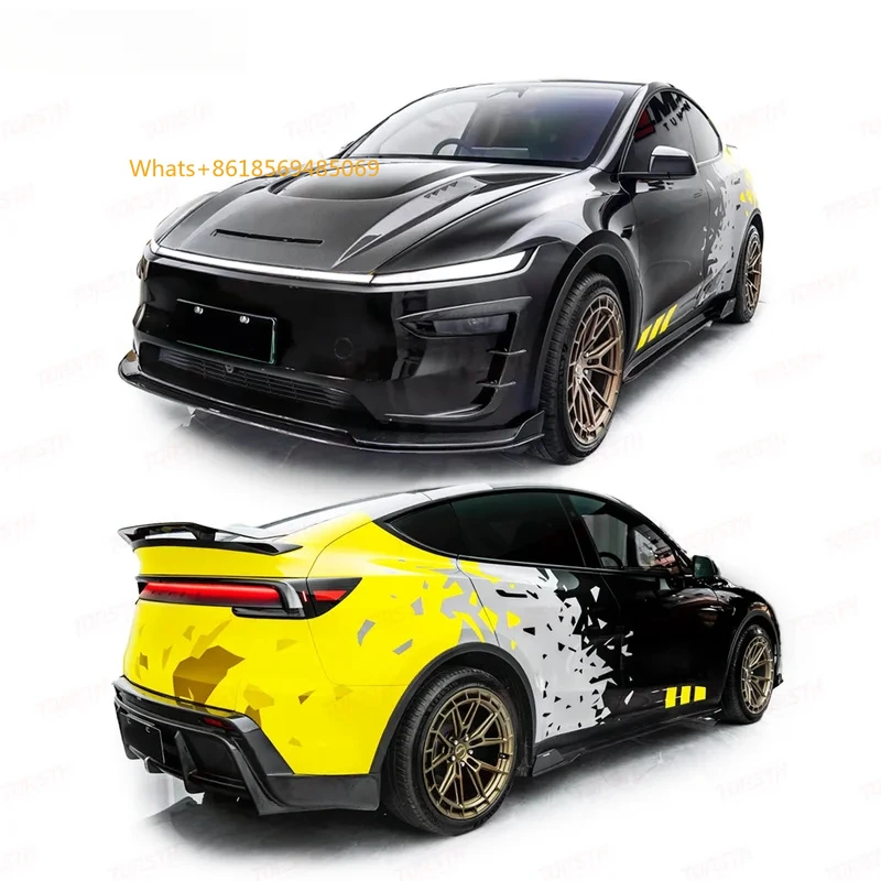 2025+ New Model Y Juniper Real Carbon Fiber Body Kit Lightweight Peormance with Enhanced Style Bumper
2025+ New Model Y Juniper Real Carbon Fiber Body Kit Lightweight Peormance with Enhanced Style Bumper
