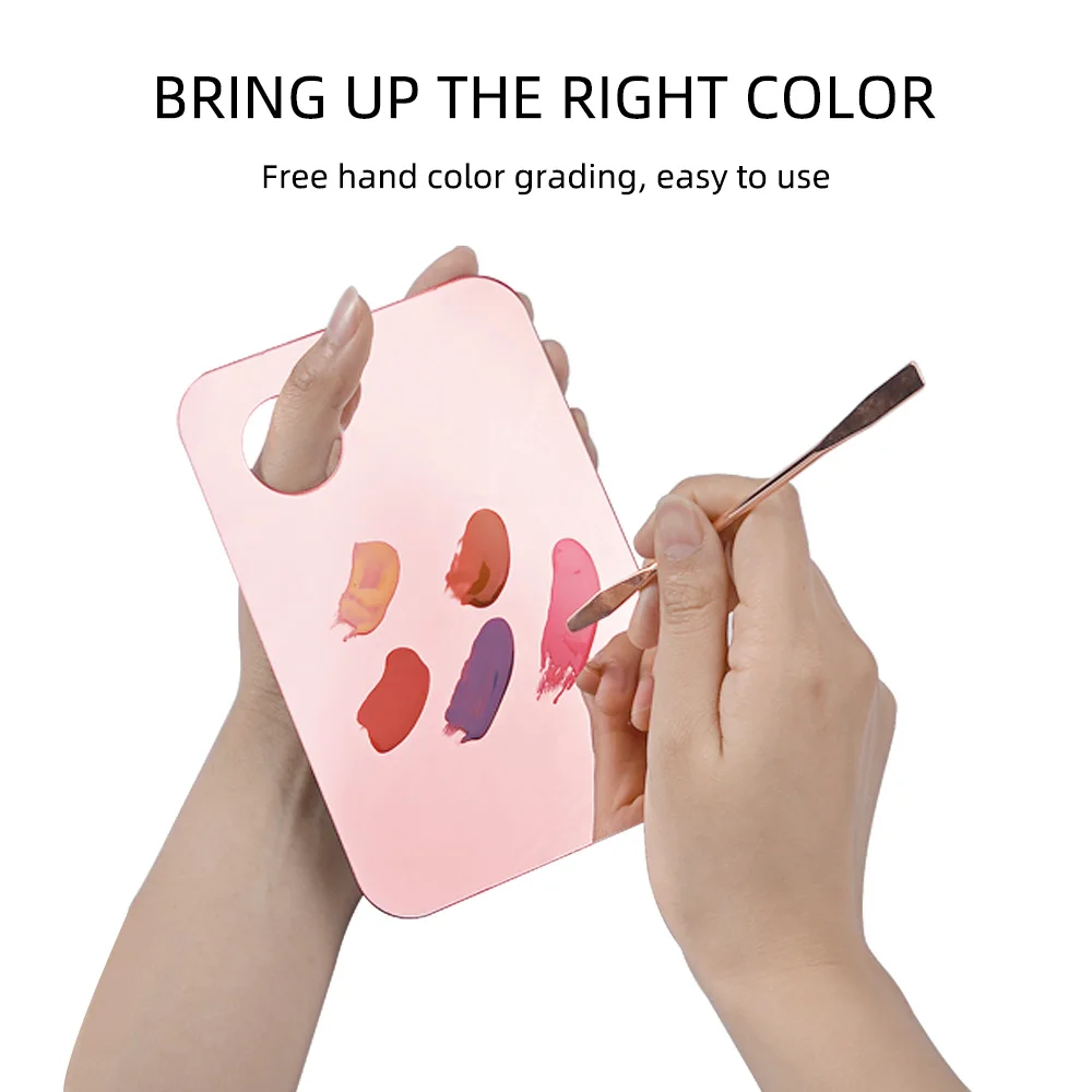 1Set Acrylic Pink Phantom Palette Gel Foundation Eye Shadow Mixing Cream Makeup Mixed Tools Pigments Nail Art Manicure Tool
1Set Acrylic Pink Phantom Palette Gel Foundation Eye Shadow Mixing Cream Makeup Mixed Tools Pigments Nail Art Manicure Tool